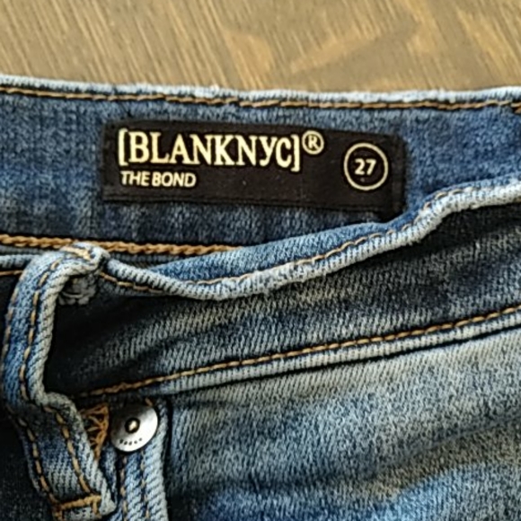 Blank nyc the bond stretch denim jeans ripped - Picture 4 of 5